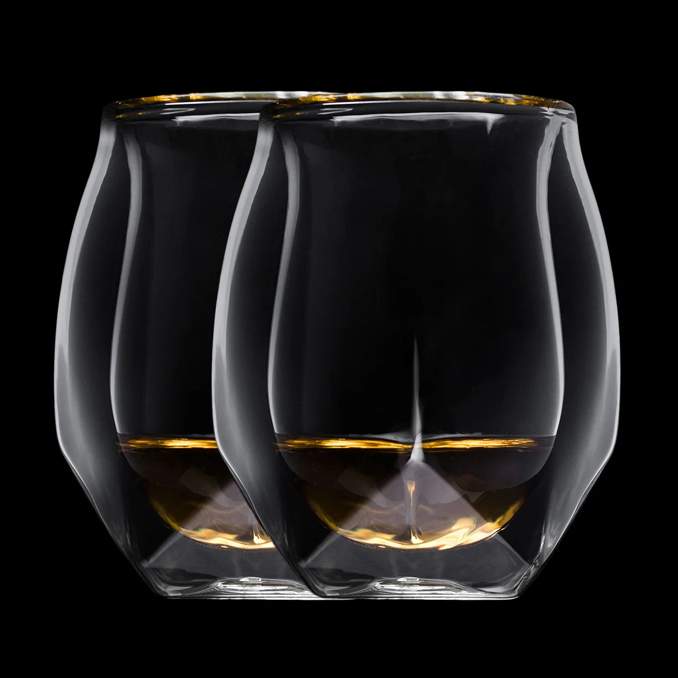 Norlan Whisky Glass, (Clear) Gift Set of 2 Glasses