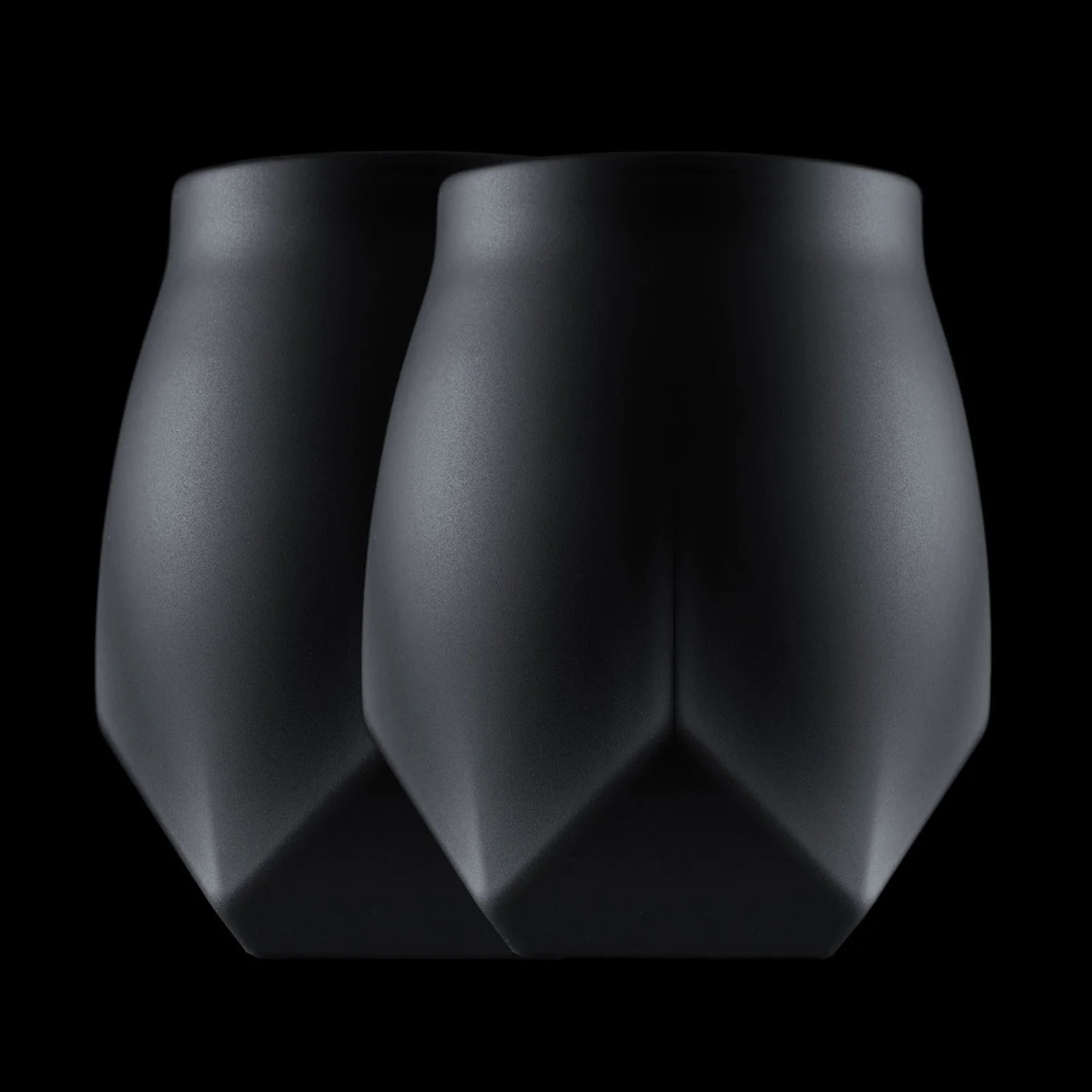 Norlan Whisky Glass, VAILD (Black) Gift Set of 2 Glasses